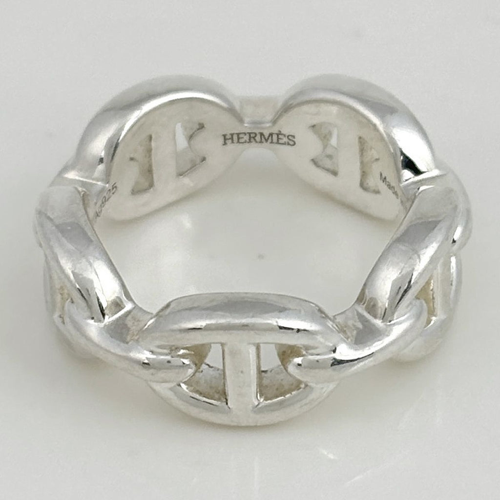 Hermes Chaine D'ancre PM Ring Silver — view 2