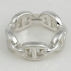 Hermes Chaine D'ancre PM Ring Silver — view 2