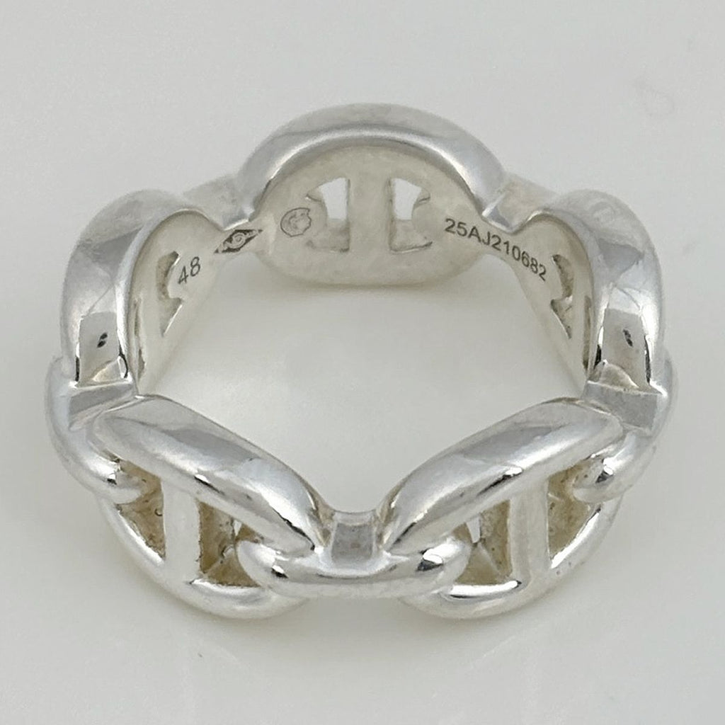 Hermes Chaine D'ancre PM Ring Silver — view 4