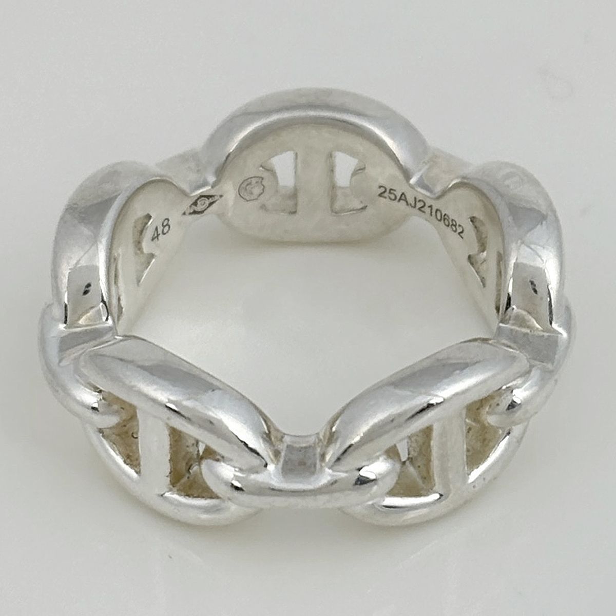 Hermes Chaine D'ancre PM Ring Silver — view 4