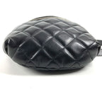 Chanel Belt Bag CC Logo Quilted Leather Black — view 5