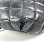 Chanel Belt Bag CC Logo Quilted Leather Black — view 7