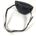 Chanel Belt Bag CC Logo Quilted Leather Black — view 4
