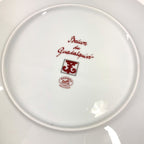 Hermes Plate Gadalukivir Ceramic Red Hat X White — view 6
