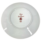 Hermes Plate Gadalukivir Ceramic Red Hat X White — view 2