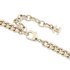 Chanel Necklace CC Logo Lock Choker Faux Pearl — view 5