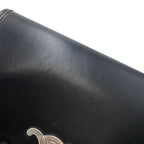 Celine Shoulder Bag Triomphe Besace Black — view 7