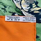 Hermes Scarf Silk Carre 90 Sichuan Orange — view 9