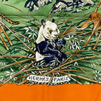 Hermes Scarf Silk Carre 90 Sichuan Orange — view 6