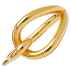 Hermes Jumbo Gold Plated Shoulder Bag — view 5