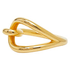 Hermes Jumbo Gold Plated Shoulder Bag — view 3