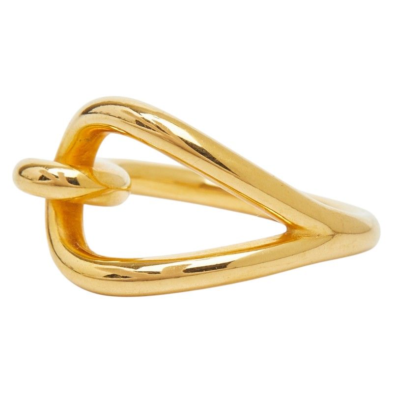 Hermes Jumbo Gold Plated Shoulder Bag — view 3