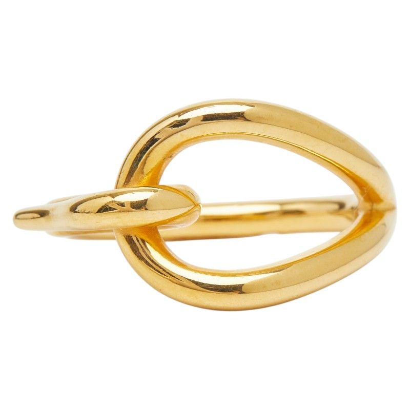 Hermes Jumbo Gold Plated Shoulder Bag — view 4