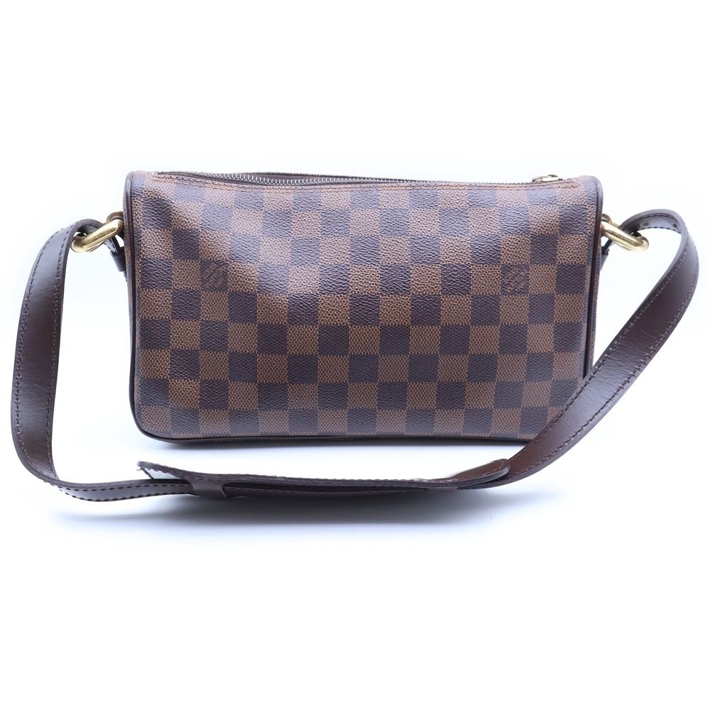 Louis Vuitton Damier Ravello GM Shoulder Bag Brown Leather — view 2