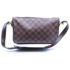 Louis Vuitton Damier Ravello GM Shoulder Bag Brown Leather — view 2