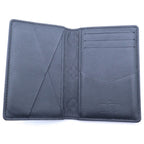 Louis Vuitton Organizer de Poche Monogram Taurillon Card Case Black — view 6