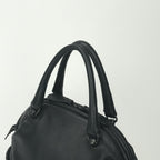 Bottega Veneta Intrecciato Tote Black Silver Handbag — view 4