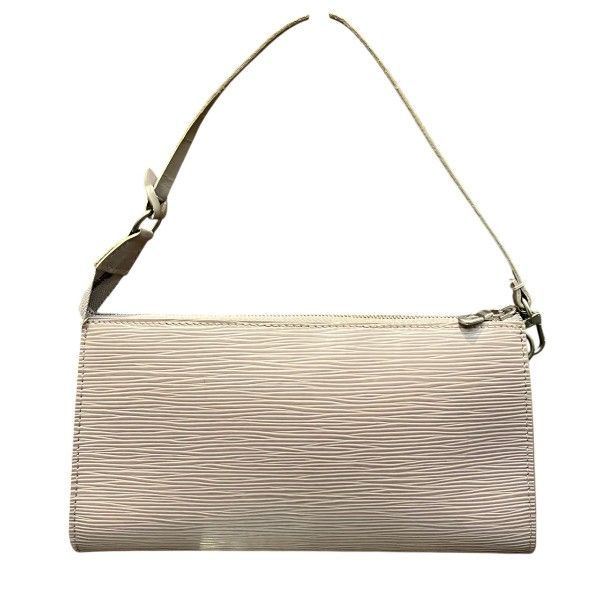 Louis Vuitton Epi Pochette Bag Handbag Lavender — view 2