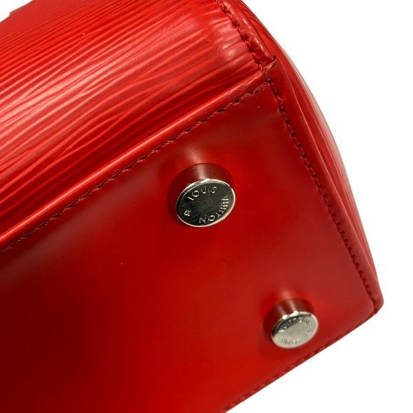 Louis Vuitton Epi MM 2-Way Shoulder Bag Carmine — view 9