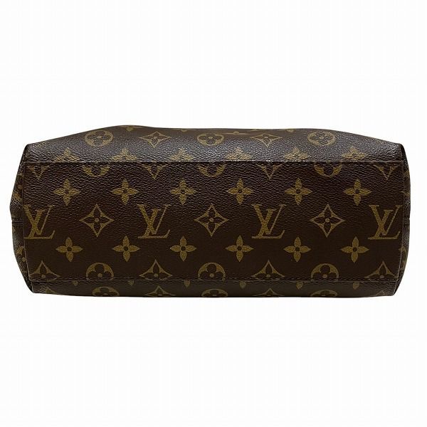 Louis Vuitton Monogram Tuileries Besace Shoulder Bag Brown Navy — view 3