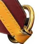 Louis Vuitton Monogram Tuileries Besace Shoulder Bag Brown Navy — view 9