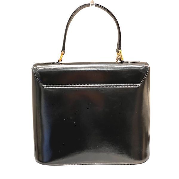 Saint Laurent Yves Vintage Black Leather Bag Handbag — view 2