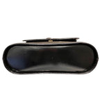 Saint Laurent Yves Vintage Black Leather Bag Handbag — view 3