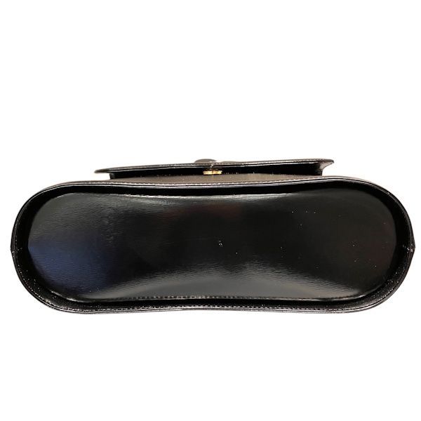 Saint Laurent Yves Vintage Black Leather Bag Handbag — view 3