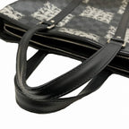 Louis Vuitton Damier Graphite Christopher Nemeth Tadao PM Tote Black Gray White — view 5
