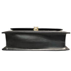 Celine Carriage Navy Leather Shoulder Bag — view 3