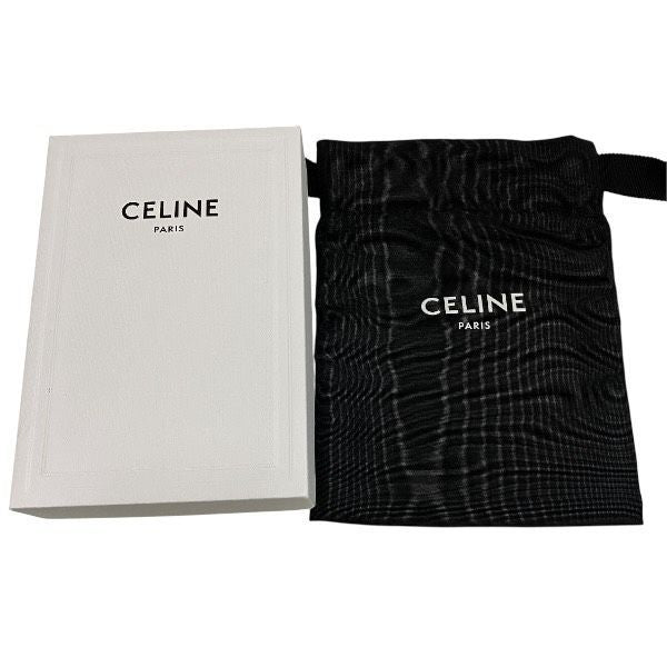 Celine Triomphe Small Flap Wallet Trifold Dark Green — view 5