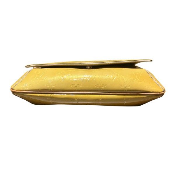 Louis Vuitton Monogram Vernis Thompson Street Shoulder Bag Lime Yellow — view 3