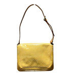 Louis Vuitton Monogram Vernis Thompson Street Shoulder Bag Lime Yellow — view 2