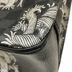 Louis Vuitton Damier Graphite Christopher Nemeth Tadao PM Tote Black Gray White — view 6