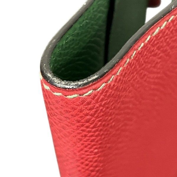 Hermes Agenda Notebook Cover Red Green — view 3