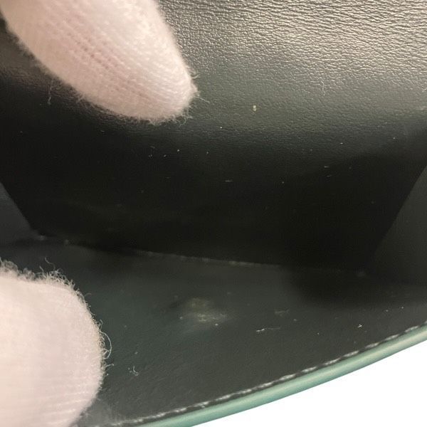 Celine Triomphe Small Flap Wallet Trifold Dark Green — view 6