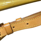 Louis Vuitton Monogram Vernis Thompson Street Shoulder Bag Lime Yellow — view 8