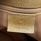 Gucci GG Canvas Tote Shoulder Bag Beige Orange — view 4