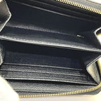 Louis Vuitton Monogram Blossom Zippy Coin Purse Black Brown — view 3