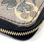 Louis Vuitton Monogram Blossom Zippy Coin Purse Black Brown — view 6