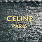 Celine Triomphe Small Flap Wallet Trifold Dark Green — view 4