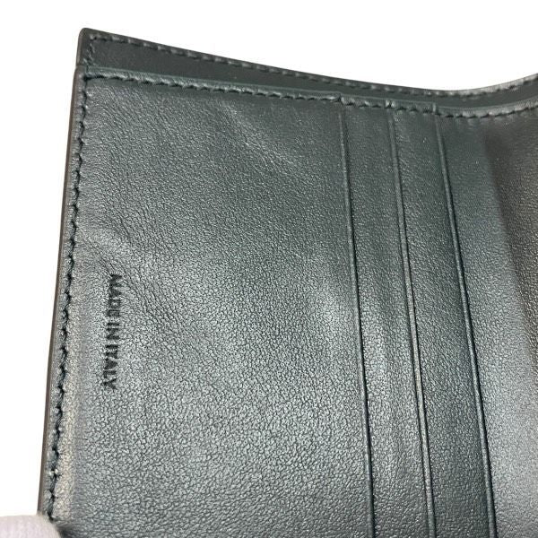 Celine Triomphe Small Flap Wallet Trifold Dark Green — view 8