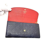 Louis Vuitton Monogram Empreinte Portefeuille Emily Wallet Black Marie Nuit — view 3