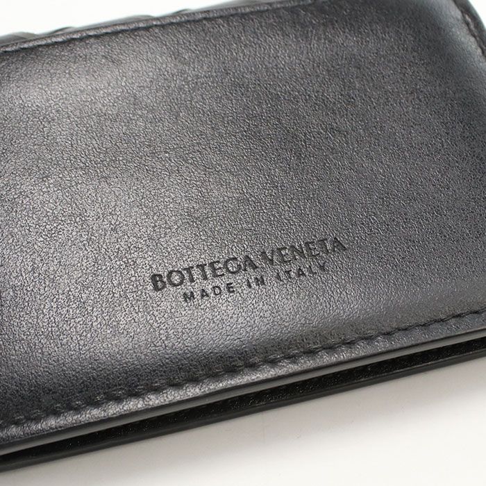 Bottega Veneta Business Card Case Intrecciato Holder Leather — view 5