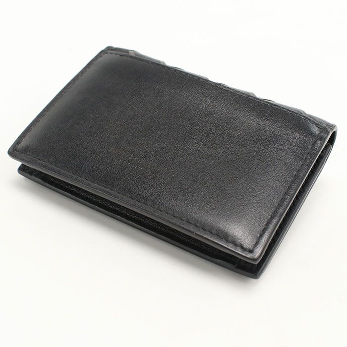 Bottega Veneta Business Card Case Intrecciato Holder Leather — view 2