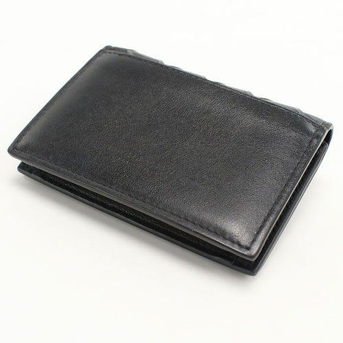 Bottega Veneta Business Card Case Intrecciato Holder Leather — view 2