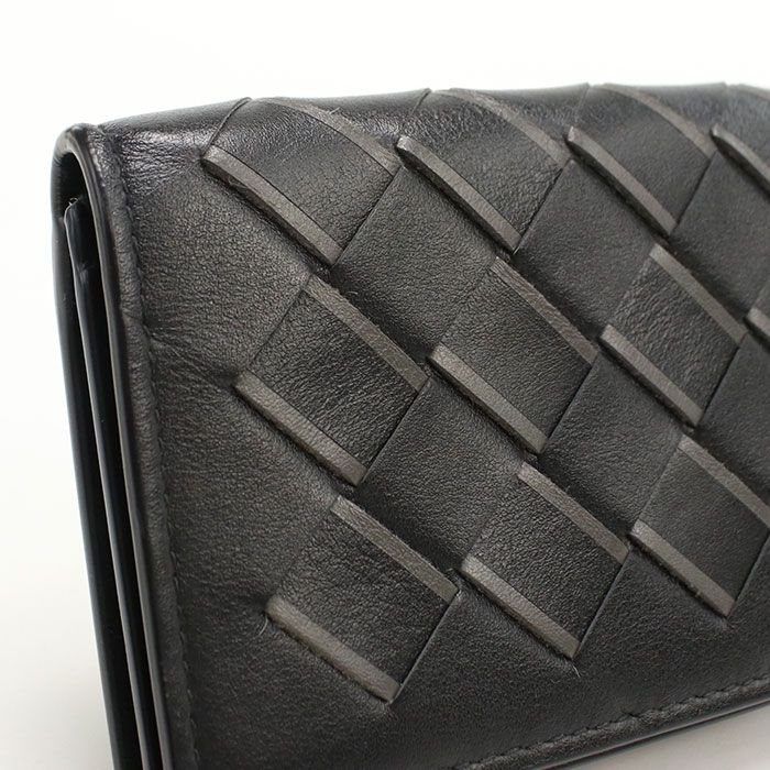 Bottega Veneta Business Card Case Intrecciato Holder Leather — view 6