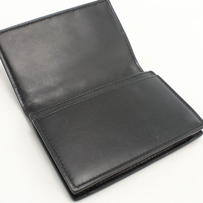 Bottega Veneta Business Card Case Intrecciato Holder Leather — view 3