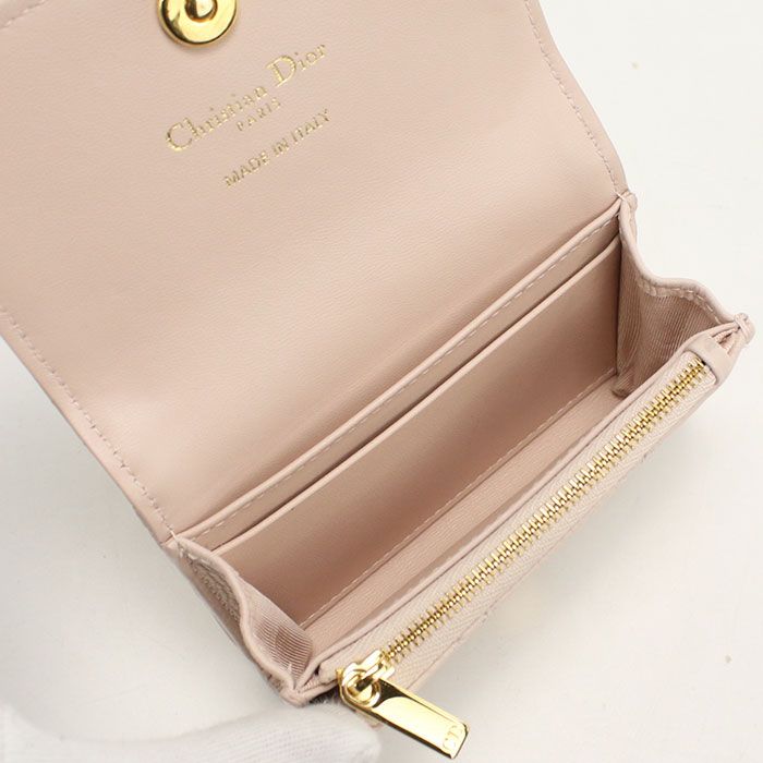 Dior Glycine Wallet Caro Coin Purse Lambskin — view 3
