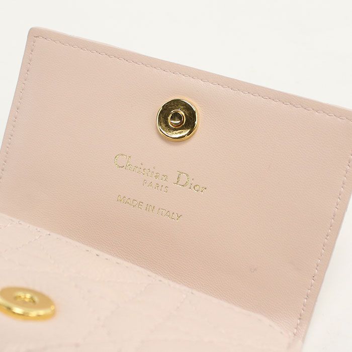 Dior Glycine Wallet Caro Coin Purse Lambskin — view 6
